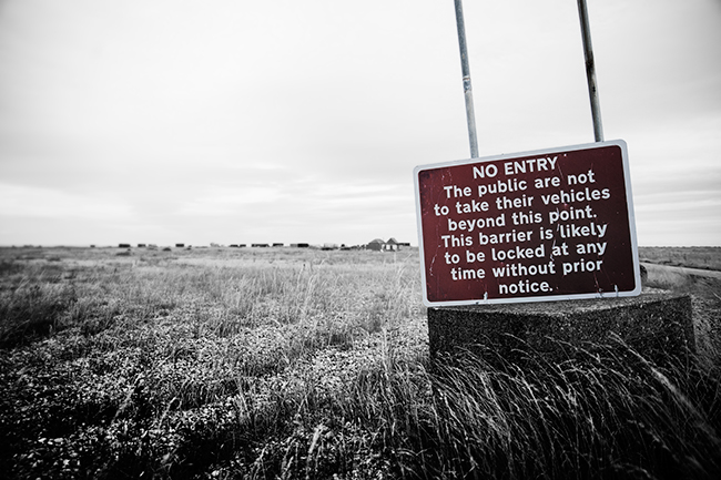 No entry